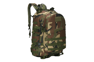 Bug out bag survival pack military grade forest camo