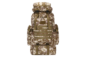 Large men's survival bug out bag back pack desert camo