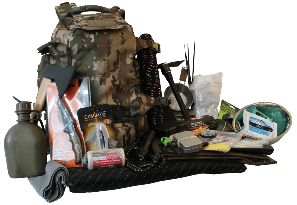 camo military style survival shtf bugout bag