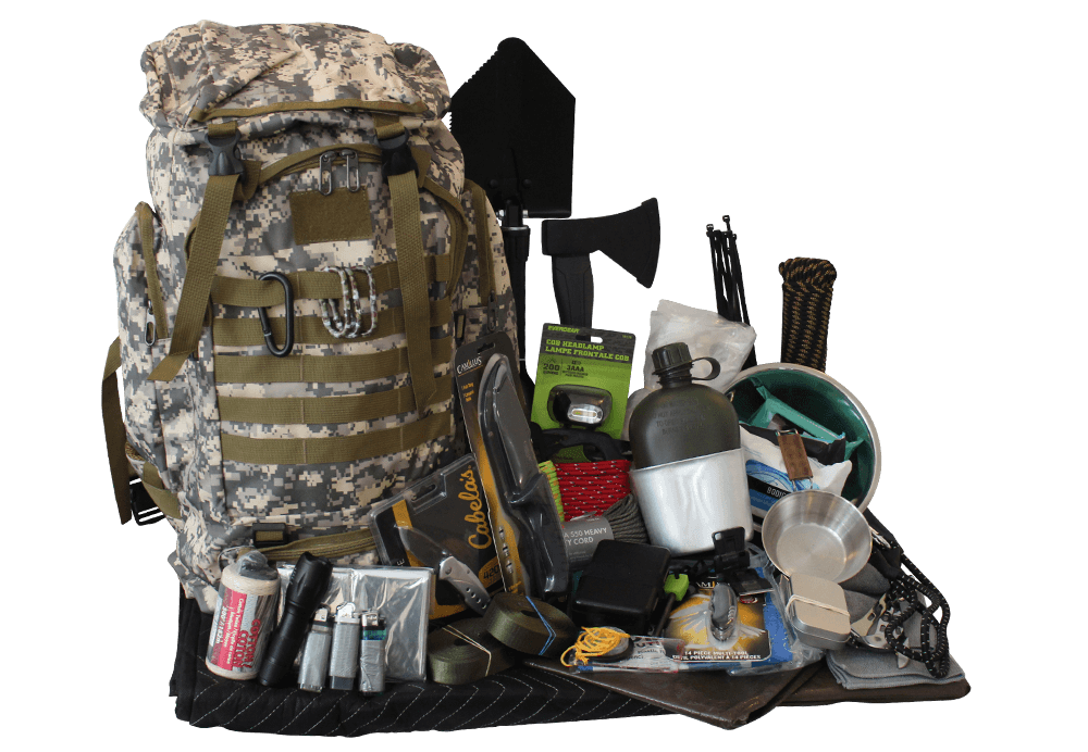 bugout survival gear deluxe emergency acu camo backpack bag