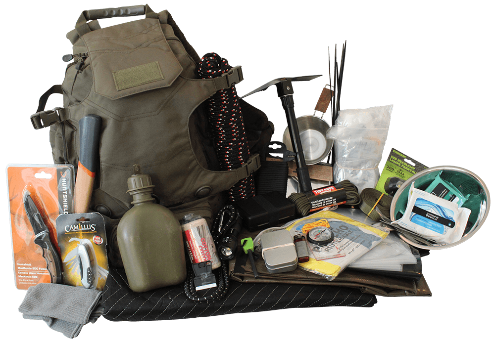 bugout survival gear signature emergency green backpack bag