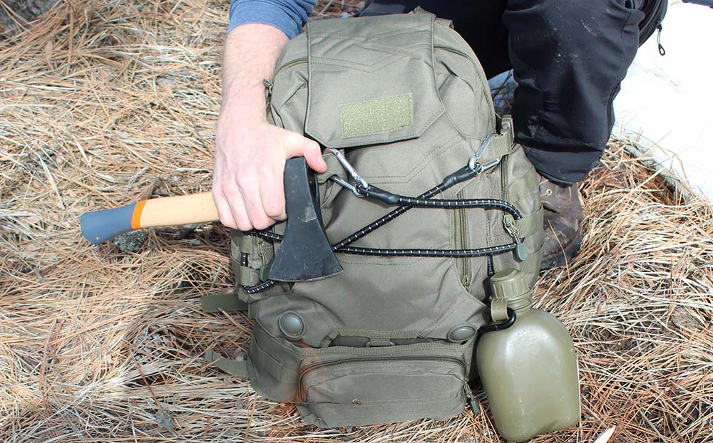 example of a north american bugout survival pack